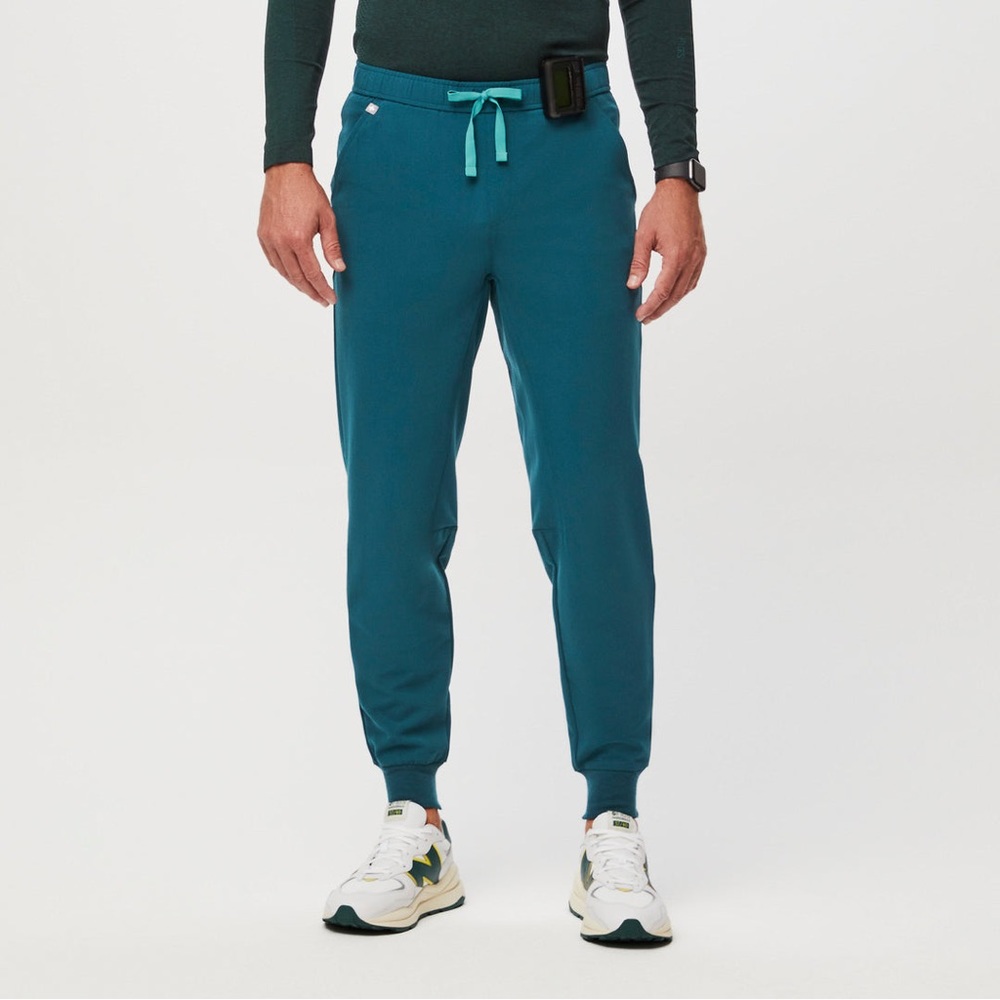 Figs Tansen Jogger Scrub Pant in Caribbean Blue | M